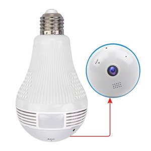 Sistema de cámara IP CCTV de seguridad para el hogar, Bombilla inalámbrica de 2022 grados, Wifi, 360 P, con visión nocturna, 960 - Product Image 4