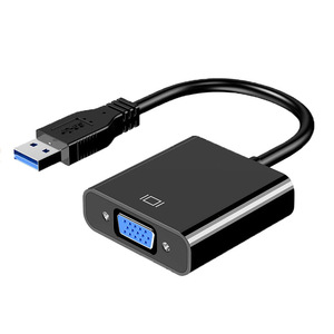 Adaptador de cable USB VGA, convertidor de controlador macho a hembra, Cable Adaptador convertidor USB 3,0 a VGA para Monitor - Product Image 1