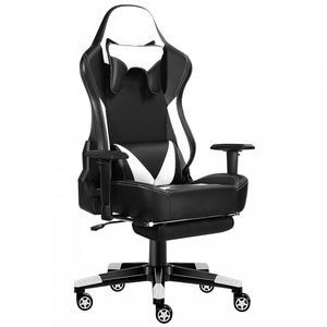 Embroidery Logo Race Chair Cheap Price Movable 360 Swivel Height Adjustable Gamer Racing <strong>Computer</strong> Gaming Chair with Footrest - Product Image 5