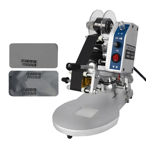 Werkseitige Direkt versorgung manuelle Heiß präge bandnummer Verfalls datum Codier maschine Chargen codier maschine - Product Image 2