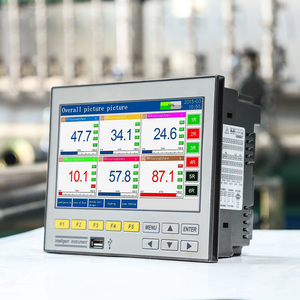 2 4 6 8 16 canaux Enregistreur de données de température à écran coloré Enregistreur intelligent Enregistreur de données de pression - Product Image 3