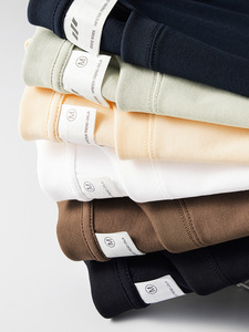 Áo thun nam size lớn, chất liệu 100% cotton 240g, kiểu dáng rộng, may sẵn, đặt may số lượng lớn, nhà sản xuất quần áo Quảng Châu YD2334 - Product Image 6