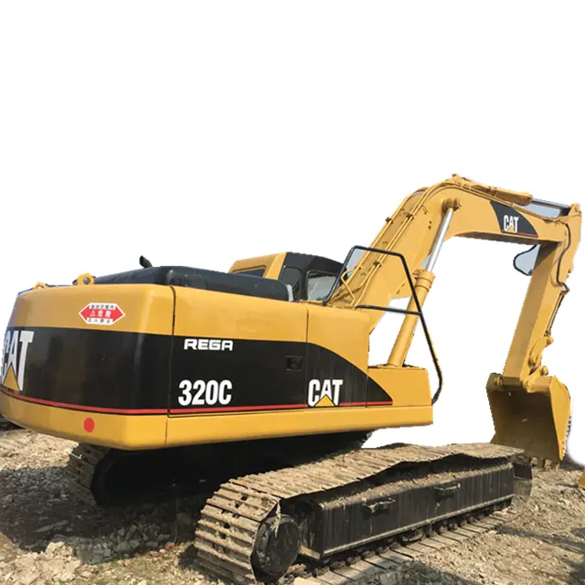 Caterpillar earth-moving equipment 320C/L track excavator with lowest price for sale Japan second-hand cat excavator 320B 320D