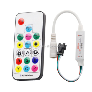 17 tasti DC5V ~ 24V HA CONDOTTO il Regolatore Pixel Mini Regolatore A Distanza Senza Fili SP104E - Product Image 5