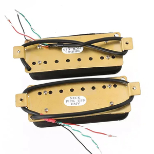 Set of 2 Neck &amp; Bridge <strong>8</strong> <strong>String</strong> Electric Guitar Humbucker Pickups with Hex Adjustable Screw - Product Image 5