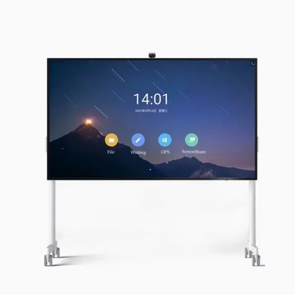 86 Inch 4K Incell Touch Screen with Windows Room Electronic Smart White Board Interactive Whiteboard Digital Board for Teaching