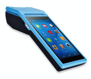 Q2I Pos Machine Red 3G Sistema Android 11 2GB RAM 16GB ROM Dispositivo Pos de lotería de mano con impresora térmica - Product Image 1