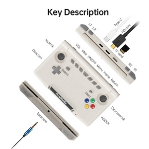X18S Flip Retro lettore di giochi portatile WIFI BT5.0 Android 11 Console di gioco 5.5 pollici IPS Touch Screen 5000mAh Gamepad 2G 64G - Product Image 6