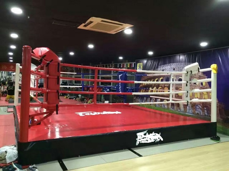 Anneau de boxe de 6M * 6M