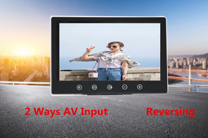 Professional AV 9 Inch Desktop Car TFT Monitor <strong>Bus</strong> Coach 24V Display View Truck Rear Reverse Backup Car Parking Camera Monitor - Product Image 2