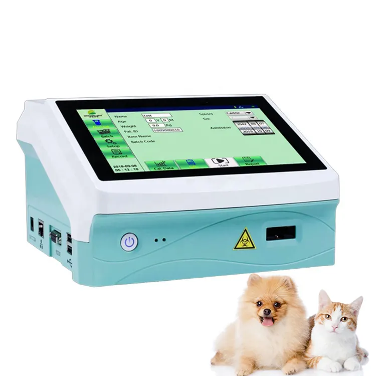 Canine Cat POCT Immunoassay Analyzer CDV CPV FPV CAV antigen Test with Dog Pregnancy Test Function