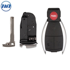 4 düğme araba anahtarlık uzaktan kabuk durumda yedek Fob için Benz W203 W210 W211 AMG W204 oto parçası - Product Image 4