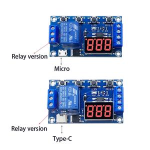 DC 6-30V Support Micro USB 5V LED <strong>Display</strong> Automation Cycle Delay <strong>Timer</strong> <strong>Control</strong> Off Switch Delay Time Relay 6V 9V 12V 24V - Product Image 5