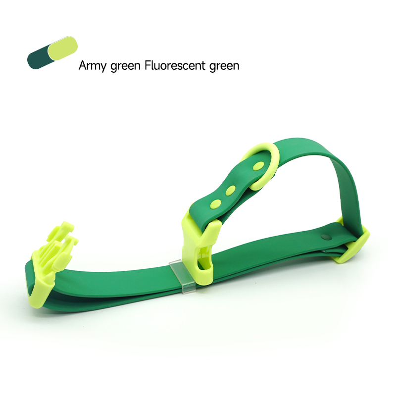 Vert foncé et vert fluorescent