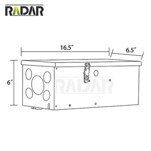 Illuminazione paesaggistica esterna con trasformatore 300W impermeabile ingresso 120V uscita 12V-15VAC - Product Image 4
