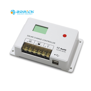 Pwm Solar laderegler 12V 24V 40a Solar regler Solar panel Batterie regler Dual Usb Lcd Display - Product Image 3