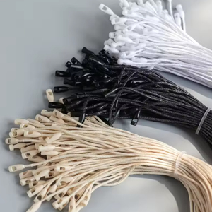 Etiqueta de ropa Cuerda Tabletas colgantes para tarjetas de bolsa de ropa Etiquetas de bricolaje Accesorios Snap Lock Pin Loop Tie Fasteners Line - Product Image 6