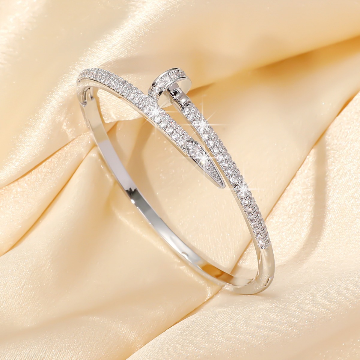 Large silver nail