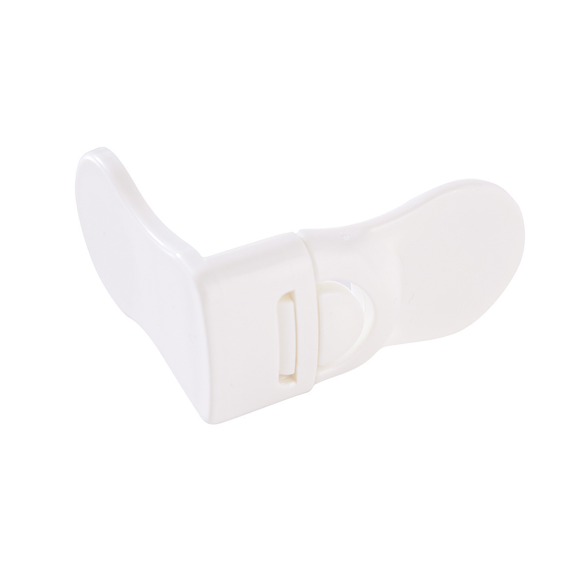 Serrure à angle droit tête ronde-blanc-1 prix