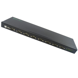 IOCREST 8端口USB至串行RS232适配器FTDI芯片组USB至DB9 RS232集线器 - Product Image 1