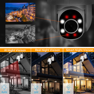1080P全高清2MP WiFi圆顶安全摄像机，带360视角夜视和云数据存储家庭闭路电视系统 - Product Image 6