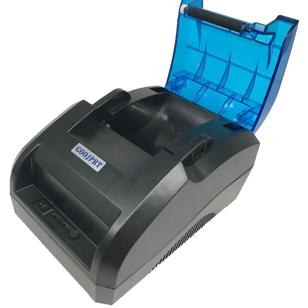 ราคาถูก58มิลลิเมตร Bt สก์ท็อปเครื่องพิมพ์ใบเสร็จความร้อนสำหรับห้องครัวการพิมพ์ใบเสร็จรับเงิน