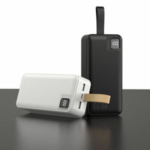 Portable High Capacity 30000mAh Led Indicator Powerbank 30000 MAh Type <strong>C</strong> Power Bank <strong>with</strong> Strong <strong>String</strong> - Product Image 2