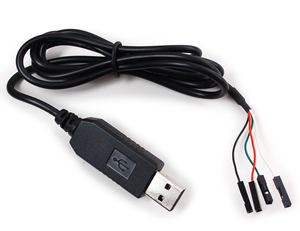 Adattatore seriale da USB a TTL 3.3V cavo di Debug TX segnale RX 4 Pin presa femmina PL2303TA prolifico Chip Windows 10 8 7 XP Vista