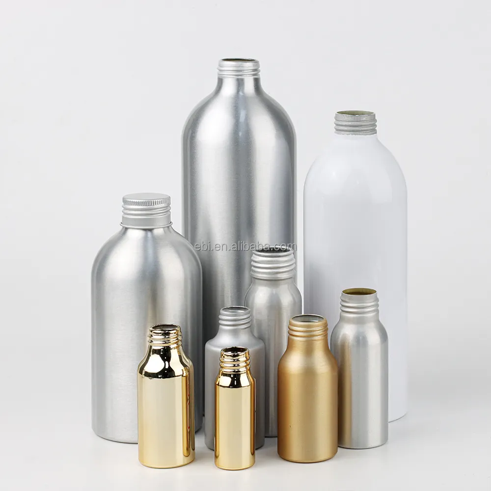 New Luxury Wholesale Empty Aluminum Screw Bottle