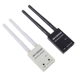 SKYDROID 5.8Ghz 150CH FPV接收器UVC 5.8G双接收器双/单天线OTG智能手机安卓手机遥控无人机零件 - Product Image 1