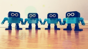 OTTO upgrade version of bipedal <strong>robot</strong> maker education graphics <strong>programming</strong> <strong>arduinos</strong>