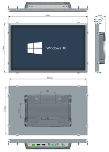 21.5 Inch Industrial Panel PC Win Linux <strong>System</strong> IP65 Waterproof Fanless Embedded <strong>Computer</strong> 4GB DDR4 Memory HD US SSD <strong>LCD</strong> HD EU - Product Image 5