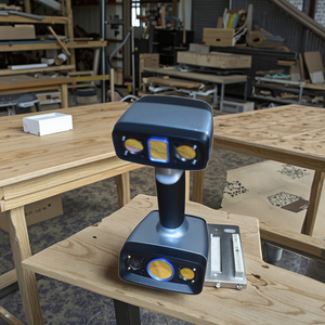 Escáner de piezas mecánicas de alta gama, escáner 3d portátil Einscan para diseño de inversión, uso popular en la industria de maquinaria - Product Image 3