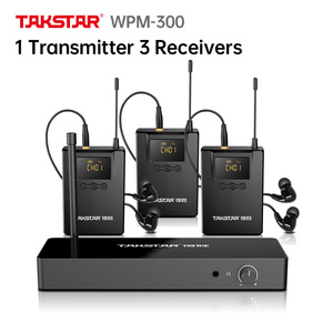 For Takstar WPM-300 In-Ear <strong>Monitor</strong> System 10-Channel Wireless for Stage Return for Church Conference and Instrument Performance - Product Image 5