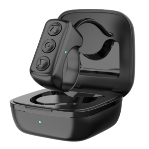 TikTok USB ricaricabile Bluetooth anello di scorrimento telecomando in plastica Turner per iPhone iPad dispositivi Android - Product Image 1
