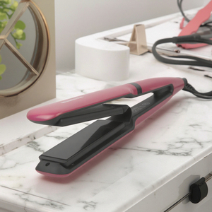 Dual-mục đích <span class=keywords><strong>LCD</strong></span> hiển thị tóc ép tóc có thể điều chỉnh nhiệt độ gốm nhựa CuộN Nẹp chống bỏng nổi tấm RV - Product Image 6