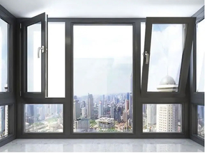 Safe Aluminium <strong>windows</strong> System <strong>Window</strong> <strong>Fixed</strong> Profile High Building with Double 6mm Glass - Product Image 4