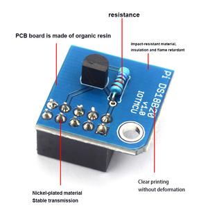 Raspberry Pi DS18B20 Temperatur sensor modul I2C/IIC Temperaturer kennung für Raspberry Pi