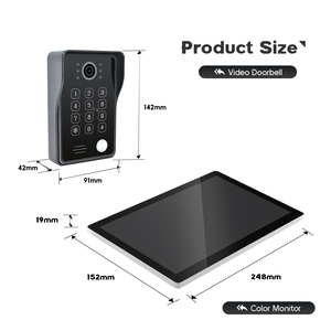 1080p WiFi Video Door Bell AHD Smart Tuya App Video Door Phone Sistema de intercomunicación Video Door Phone Intercom System - Product Image 4