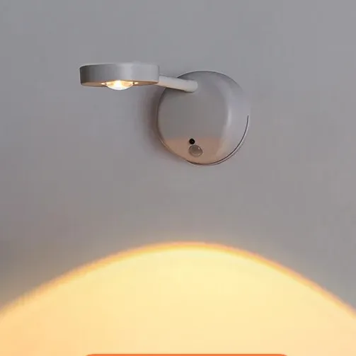 Liberamente 3 colori sensore di movimento Wireless Led luci notturne camera da letto decorazione luce da parete lampada decorativa lampada