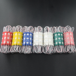 6013 Stander 3 LED şerit 12V su geçirmez SMD 1.5 modülü 20 modülü paketi ile Stereo kızdırma kelime manzara düzeni için sıcak beyaz işareti - Product Image 4