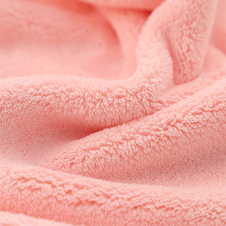 Toptan son derece emici ucuz mikrofiber mercan polar banyo havlusu hediye havlu 2 in 1 banyo havlusu takımı Spa, duş, hediye - Product Image 6