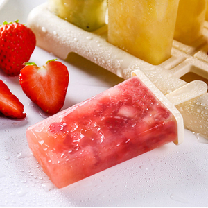 Biểu tượng tùy chỉnh Pop <span class=keywords><strong>Ice</strong></span> các nhà sản xuất Silicone khay đá DIY cấp thực phẩm BPA free Popsicle <span class=keywords><strong>Ice</strong></span> <span class=keywords><strong>Cream</strong></span> Maker với nắp - Product Image 4