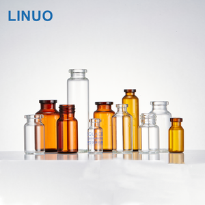 7ml 10ml 15ml 20ml 30ml 50ml 100ml 250ml Shandong LINUO医薬品タイプ1成形ガラス注入および注入バイアル - Product Image 6