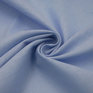 Garment Cloth Roll <strong>Korea</strong> Bulk Woven Solid Color Slub Shirt White Beige Natural Stonewashed 70 30 55 45 Blend Cotton <strong>Linen</strong> <strong>Fabric</strong> - Product Image 4