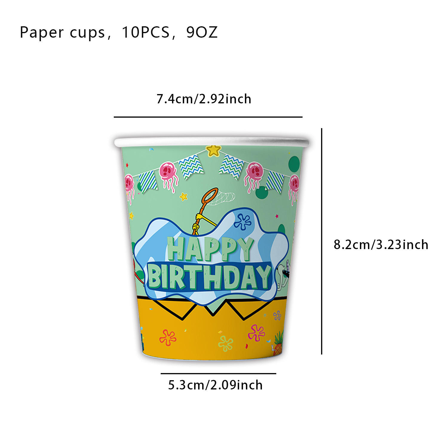 Cups 10pcs