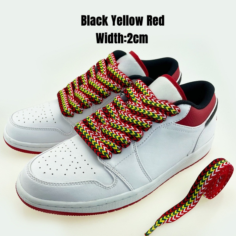 Negro/amarillo/rojo 2 cm de ancho