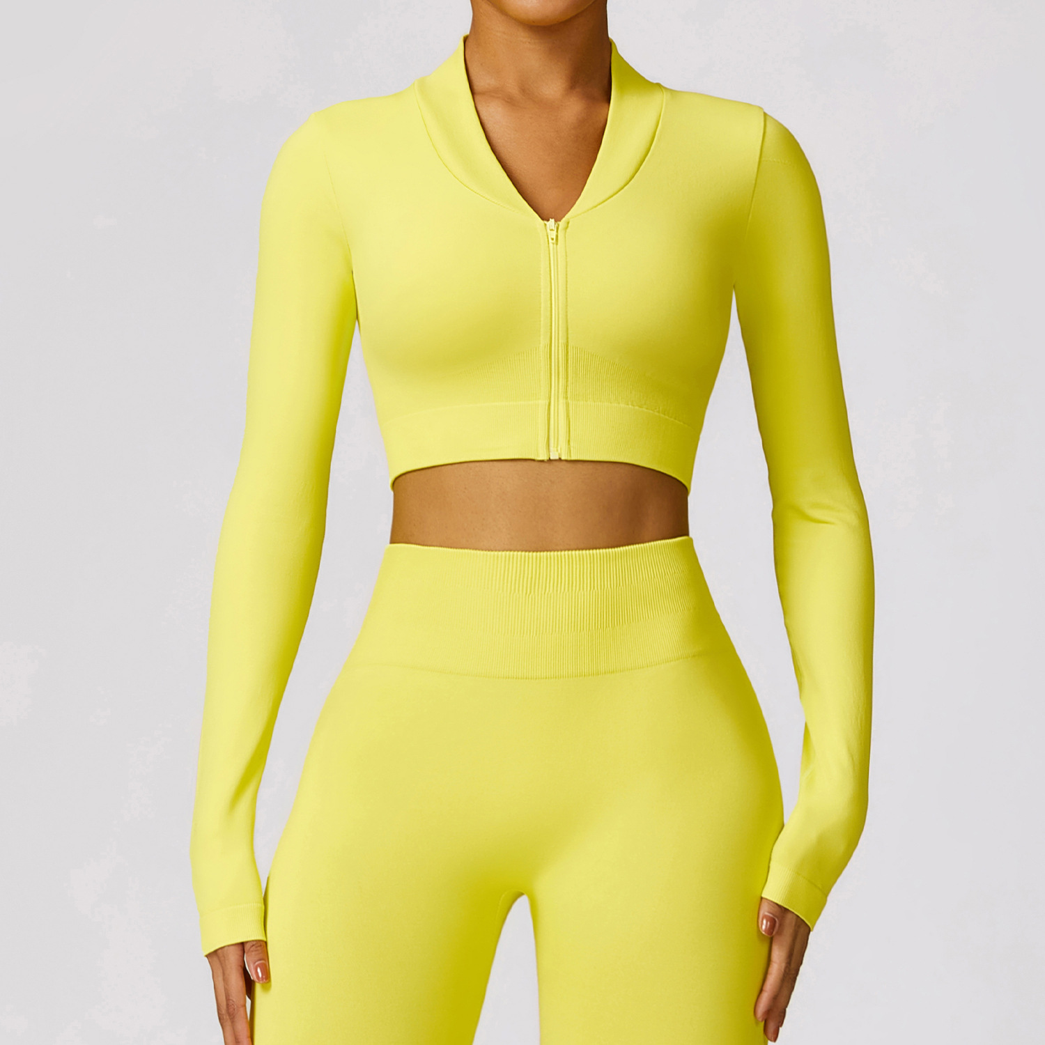 Yellow long sleeves