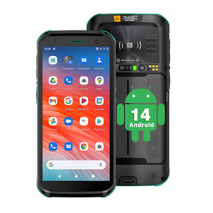 Octa 8-Core 2,4 GHZ Android 14 Colector de Datos 6 pulgadas Gran pantalla táctil completa Pda Computadora de mano Colector de Fecha - Product Image 1