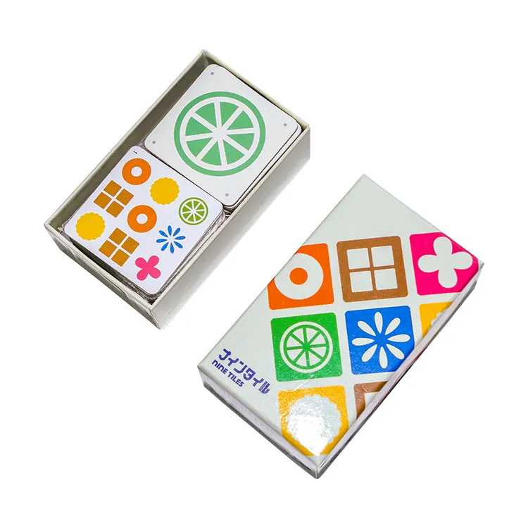 Divertente Design abbinato al gioco di schede di memoria per bambini Tile Card Crazy Flip Memory Card Game